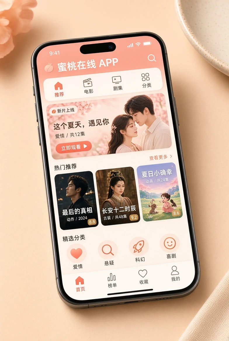 在手机上阅读蜜桃在线栏目