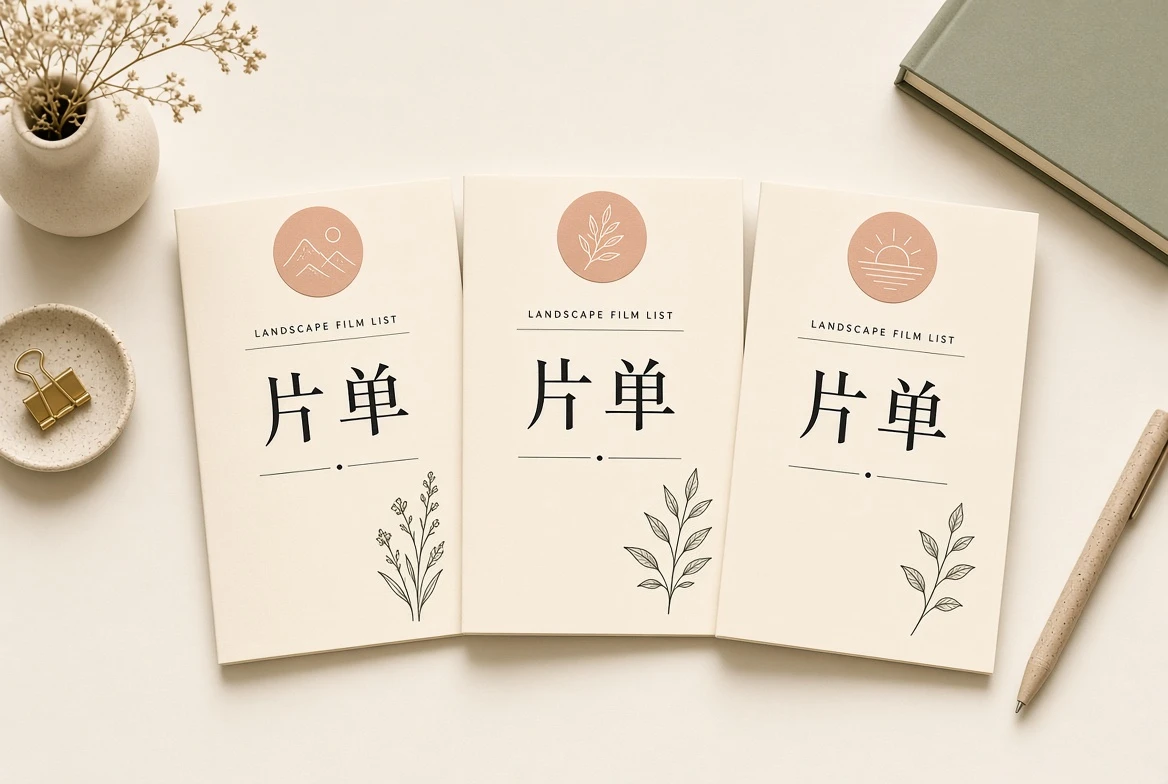 按时长和情绪组织的编辑片单