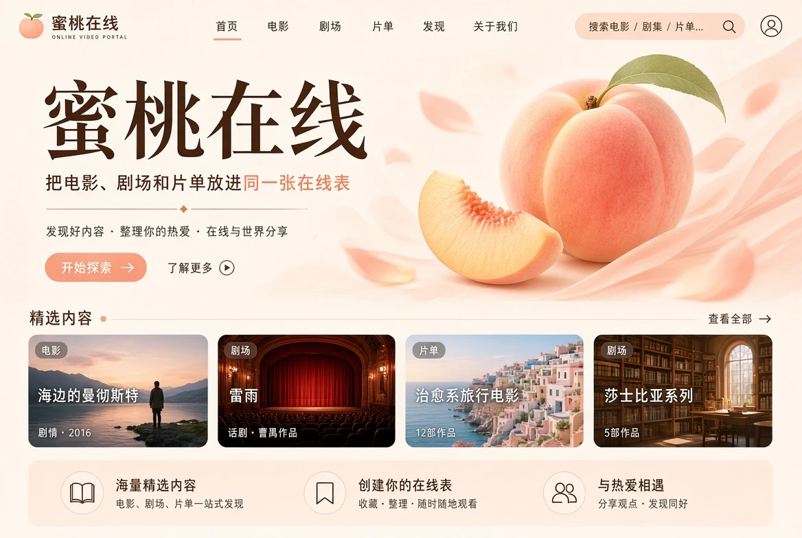 从心情出发,探索丰富的影视故事